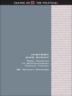 cover image of History and Event